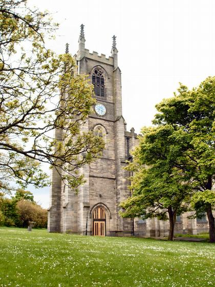 Pudsey Parish Church and Gardens.